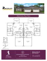 Ricciuti - Patio Home Floor Plans - Totteridge